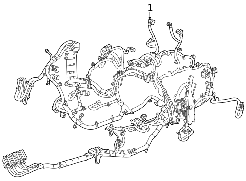 Wire, Cable & Related Components for 2025 Chevrolet Corvette #0