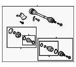 4N0501203 - Suspension: Axle Assembly for Audi: A7 Sportback, A8 Quattro, S6, S7 Sportback Image