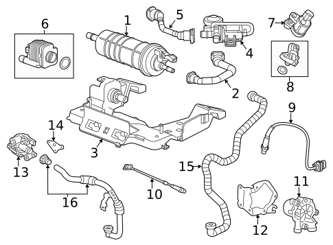 Switches, Solenoids & Actuators for 2014 Cadillac ELR #0