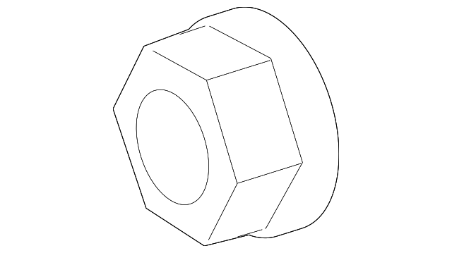 Knuckle Nut - Porsche (WHT-006-410)