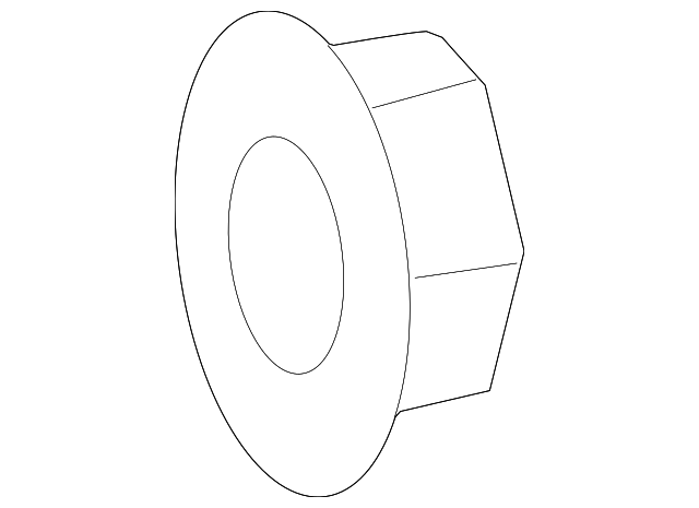Rear Upper Control Arm Nut - Porsche (N-910-204-02)