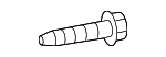 WHT005459 - Suspension: Suspension Control Arm Bolt for Porsche Image