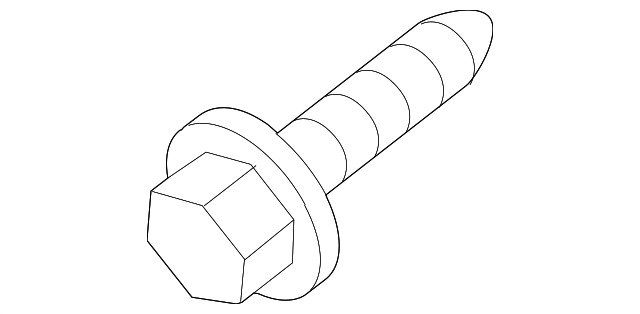 Ft Upper Control Arm Mount Bolt - Porsche (N-105-524-02)