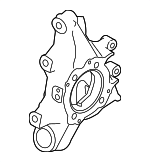 95833161101 - : Suspension Knuckle for Porsche: Cayenne Image