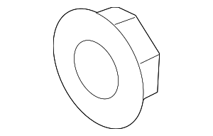 N02300212 - : Ft Upper Control Arm Retainer Nut for Porsche Image