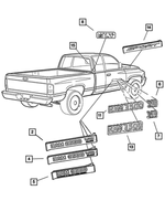 5GL04PCHAA - Exterior Ornamentation: Sport Nameplate for Mopar Image