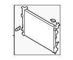 253103S750 - Cooling System: Radiator Assembly for Hyundai: Sonata Image