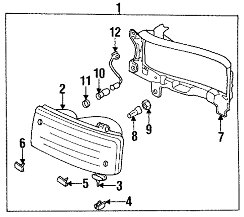 Bulbs - Chassis for 1985 Nissan Maxima #0