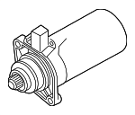 2A911024EX - Electrical: Starter for Volkswagen: Corrado, Golf, Jetta, Passat Image