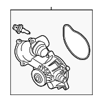 11518657284 - Cooling System: Water Pump Assembly for BMW Image