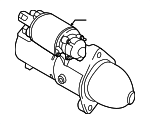 361003F170 - Electrical: Starter for Genesis: G80, G90 Image