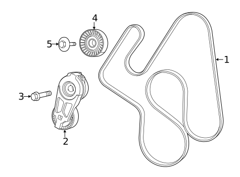 Belts & Pulleys for 2021 Ram 2500 #0