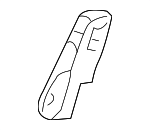 1AA001D1AA - Body: Latch Cover for Chrysler: Aspen | Dodge: Durango Image