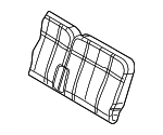 ZV141D5AA - Body: Seat Back Cover for Dodge: Durango Image