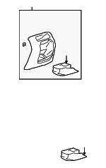 12476319 - Body: Rear Panel for Chevrolet: Suburban 1500, Suburban 2500, Tahoe | GMC: Yukon, Yukon XL 1500, Yukon XL 2500 Image