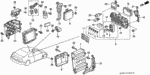 9820030750 - Electrical/Exhaust/Heater/Fuel: FUSE, BLADE (7.5A) for Honda Image