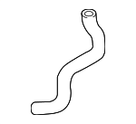 4L131850A - Engine: Pressure Hose for Volkswagen: Beetle, Golf, Golf SportWagen, Jetta, Passat Image