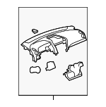 25880020 - Body: Instrument Panel for Saturn: Vue Image