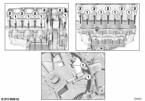 Engine Block for 2007 BMW-Motorrad K 1200 R #1
