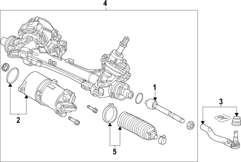 Steering Gear & Linkage for 2023 Honda HR-V #1