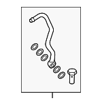 11538053160 - Cooling System: Inlet Pipe for BMW Image