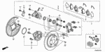 43244TA0A02 - Chassis: RETAINER for Honda Image