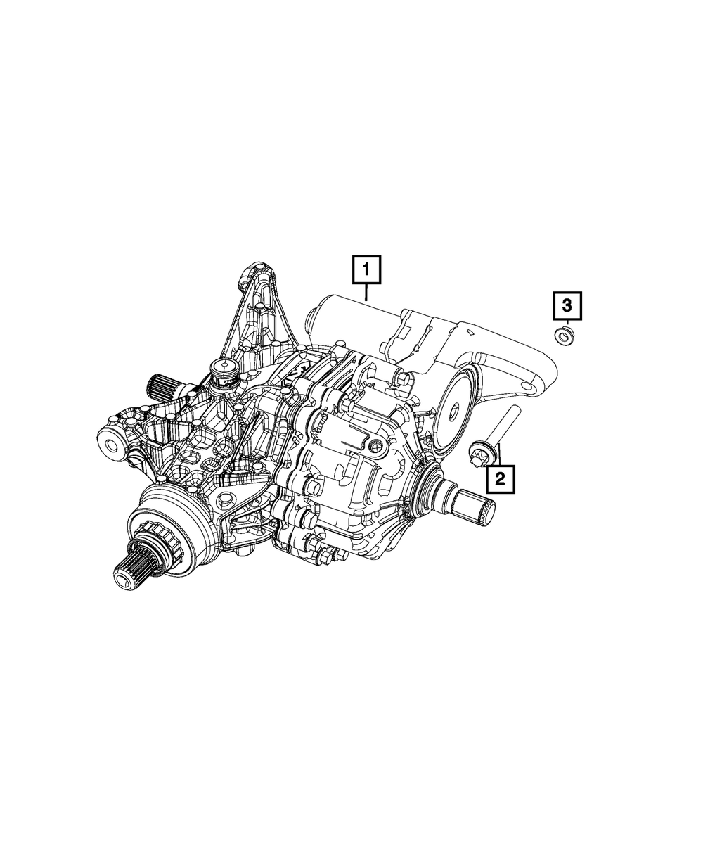 Rear Axle Differential - Mopar (68580869AA)