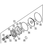 4799082 - Automatic Transmission Multi-Speed: Transmission Snap Ring for Mopar Image