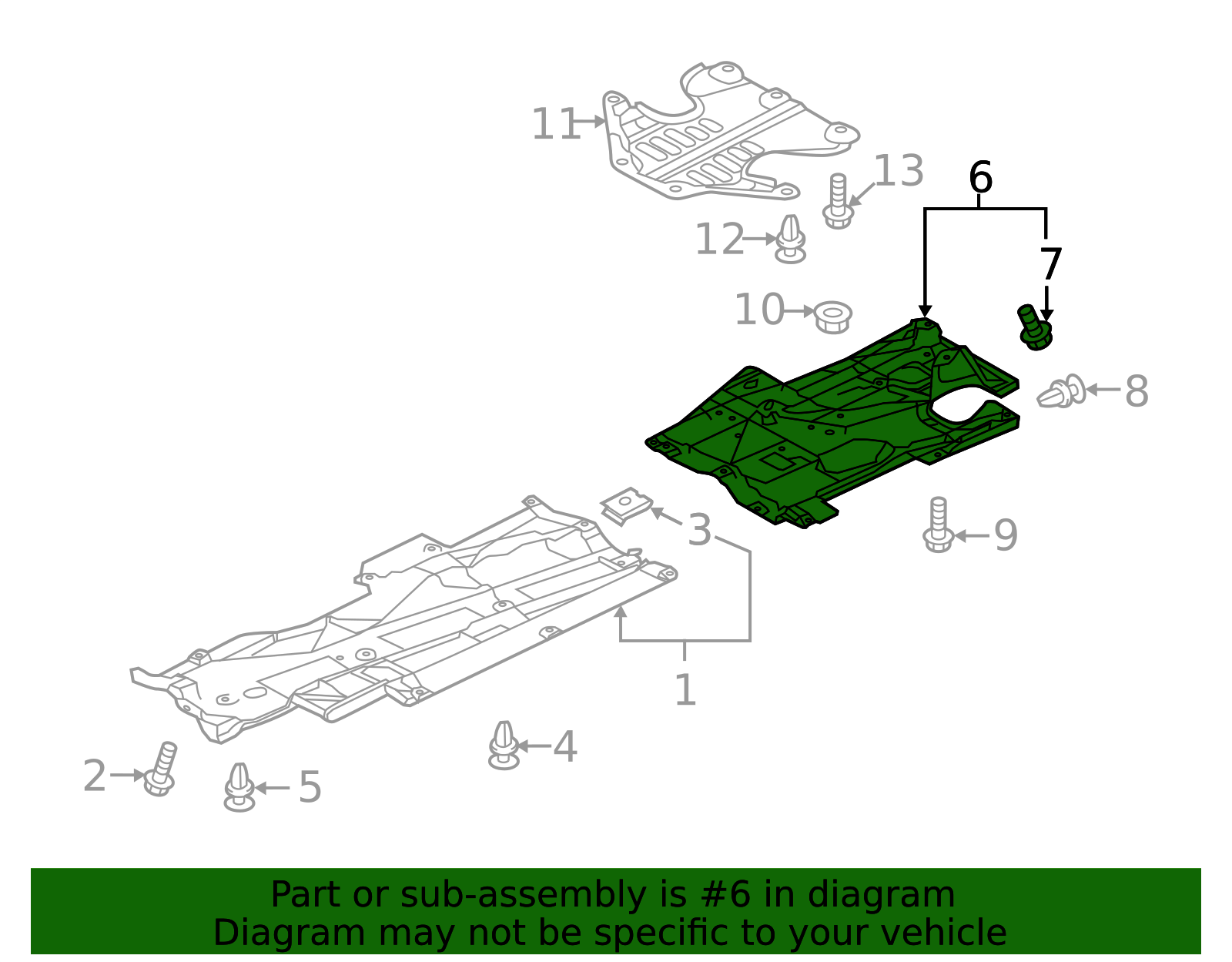 GHK1-56-1Z0E - Rear Shield - 2014-2017 Mazda 6 | Mazda Swag