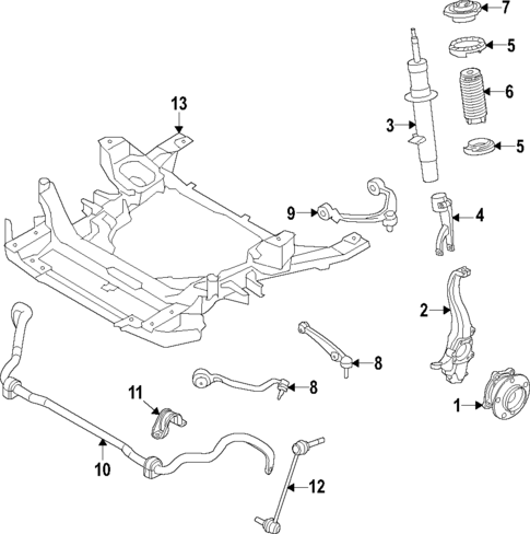 Upper Control Arm for 2024 BMW X6 #0