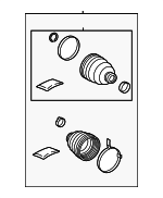 442948062 - : Boot Kit for Lexus: NX300h, UX200, UX250h, UX300h Image