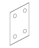 51127158451 - Body: Impact Bar Gasket for BMW Image