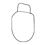 1864305009L - Electrical: Tail Lamp Bulb for Kia: Cadenza, Carnival, Forte, Forte Koup, Forte5, K5, Niro, Niro EV, Optima, Rio, Sedona, Seltos, Sephia, Sorento, Soul, Soul EV, Spectra, Sportage, Telluride Image