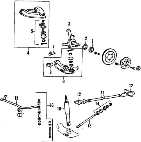 Upper Control Arm for 1989 Mitsubishi Van #0