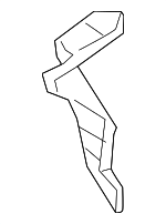 63330TG7A00ZZ - Body: Tail Lamp Pocket for Honda: Pilot Image