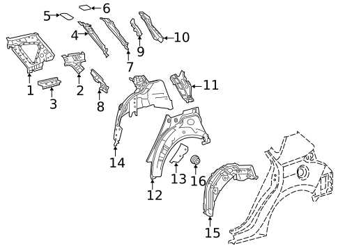 Inner Structure for 2016 Scion iM #0