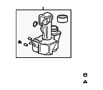 17230RDJA00 - : 2003-2006 Acura MDX - Chamber Assembly, Resonator for Acura: MDX Image