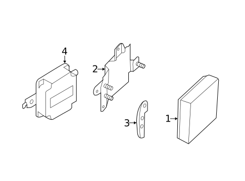 Electrical Components for 2014 Nissan Quest #0