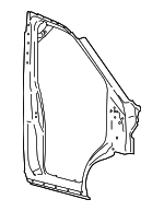 EK4Z61278A96F - Body: Aperture Panel for Ford Image