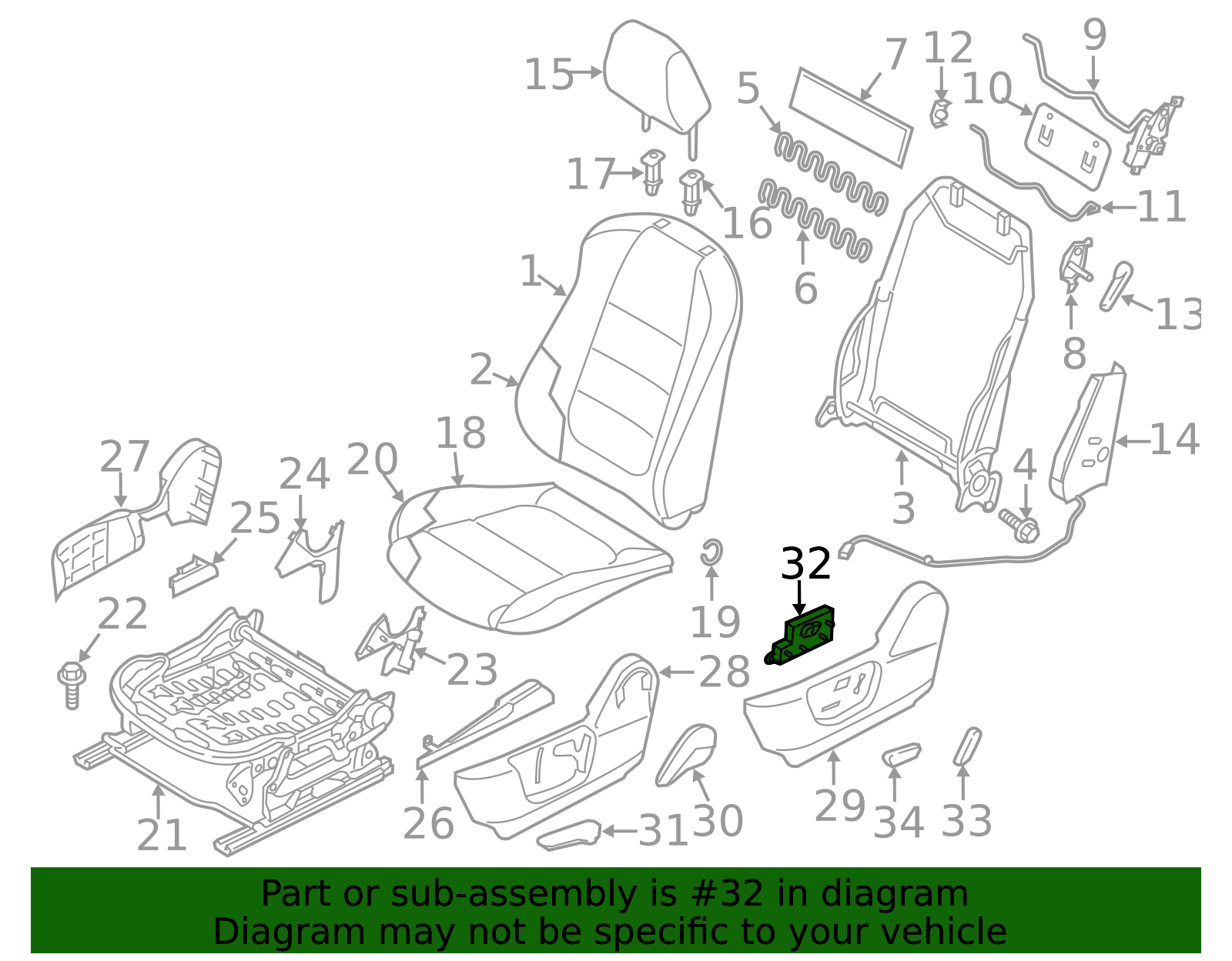 2013-2017 Mazda Switch KD51-88-158 | QuirkParts