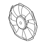 386115PFN11 - HVAC: Fan Blade for Acura Image