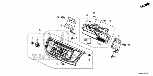 Audio Unit (1) for 2016 Honda Accord #0