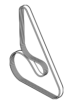 11289846087 - Cooling System: Serpentine Belt for BMW Image