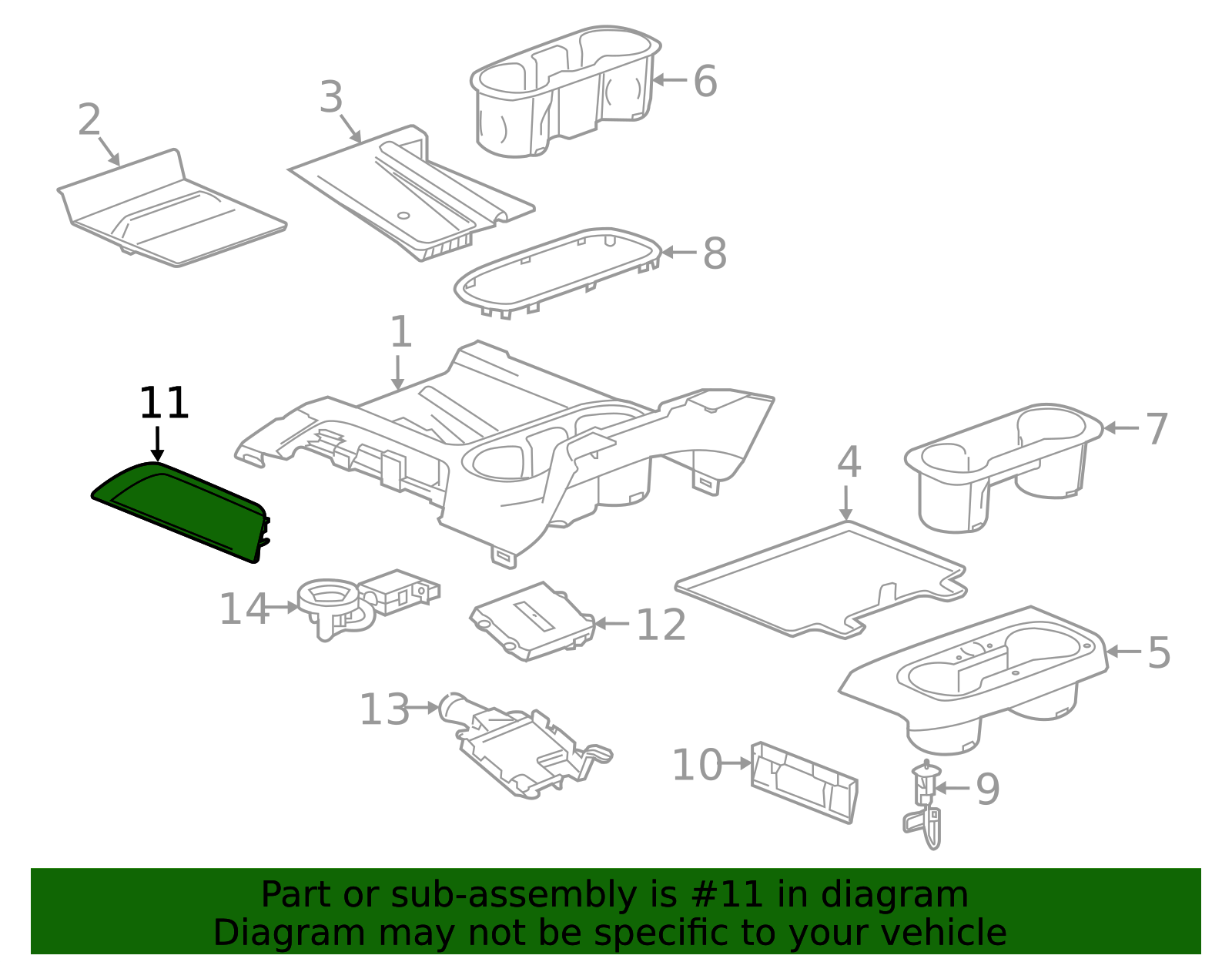 Console Trim Panel - Refresh Your Cabin's Factory Look | AutoNation Parts
