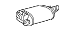 174300A181 - : 2000-2004 Toyota Avalon - Muffler W/Tailpipe for Toyota: Avalon Image