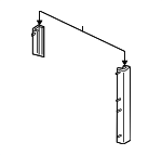 4L1Z19E572EA - HVAC: Seal for Ford: Expedition Image
