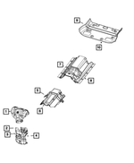68156468AB - Exhaust: Floor Pan Shield for Mopar Image image