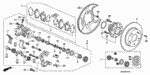 1473SV4010 - Chassis: CALIPER SET, RR. for Honda Image