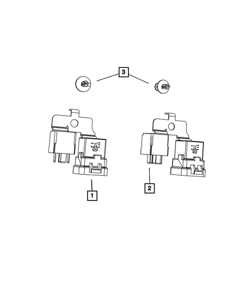 Power Distribution Center, Fuse Block, Junction Block, Relays and Fuses for 2012 Jeep Wrangler #1