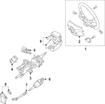 2016-2021 Toyota Land Cruiser - Steering Wheel